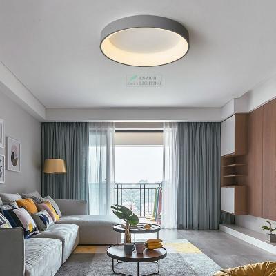 China Modern New Arrival LED Circle Ring Light Indirect LED Indoor Lighting Suspended Circular Light for sale