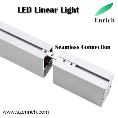 China Linkable LED Desk Led Recessed Linear Light LED Modern Aluminum Pendant Light For Offices , Studio for sale