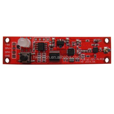 China PCB DMX512 R/T wireless dmx receiver PCB-WI-DMX for sale