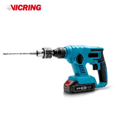 China VICRING 21v Cordless Hammer Drill Machine- 21v Li-ion Cordless Dropper Hammer Drills VR-HD-1 for sale