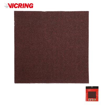 China VICRING Abrasive Sanding Cloth Sheet 3pc Emery Cloth Pack 12710 Sanding Tools for sale