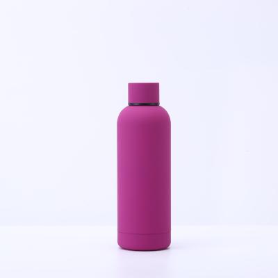 China Wholesale Viable Portable Airless Thermal Mug Water Bottle Wall Stainless Steel Vacuum Flasks And Thermoses Double Bullet for sale