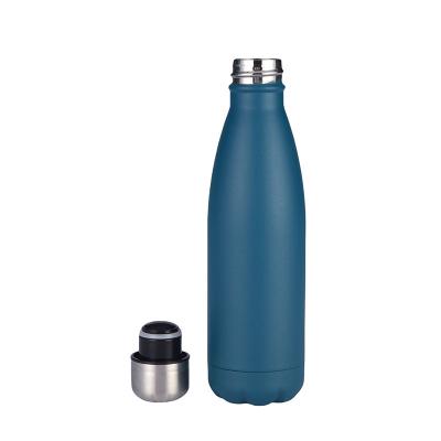 China Viable Custom Design Cola Shape Insulate Water Bottle Double Wall Stainless Steel Thermos Flask for sale