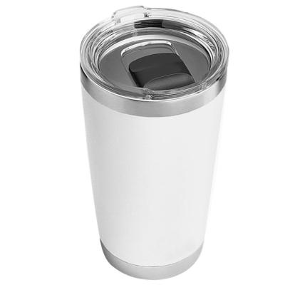 China Wholesale PORTABLE 20 oz stainless steel tumbler yetys beverage yeticool insulated cold wine cups with lids and straws for sale