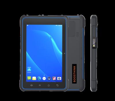 China Waterproof 8.0 inch rugged tablet with 15m long distance UHF RFID BT289B optional with NFC barcode QR code and fingerprint pda for sale