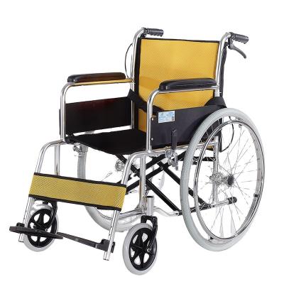 China Lightweight Folding Aluminum Alloy Aluminum Wheelchair For Disabled And Elder for sale