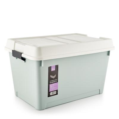 China Eco - Friendly Sustainable Provide Household Goods Plastic Storage Box With Lid for sale