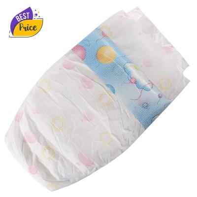 China ISO Certificate Printed Soft Disposable Baby Diaper Baby Diaper Fast Shipping Sleepy Diaper for sale