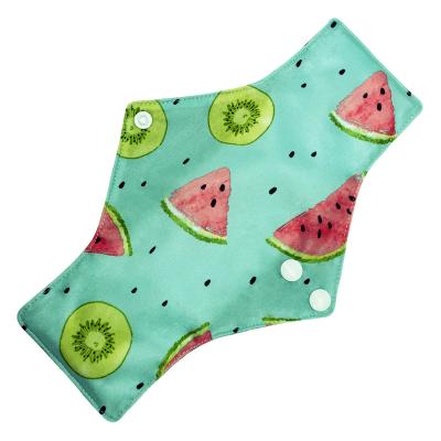 China Low Price Sale Sanitary Napkins Suedecloth Insert Super Absorbent Hot Black Eco-Friendly Reusable Cloth Women Sanitary Pads for sale