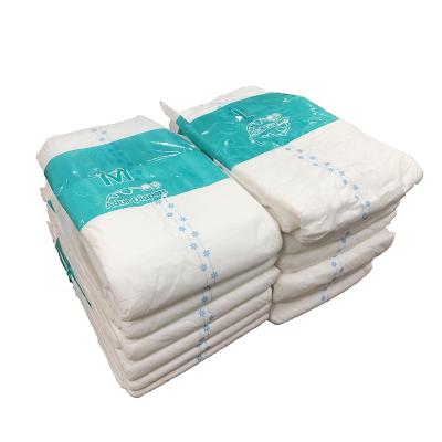 China High Quality Ultra Thin Printed Incontinence Diaper XL to XXL Adult Diapers with Plastic Backsheet for sale