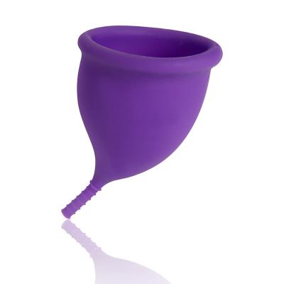 China Menstrual Cups 100% New Custom Soft Collapsible Menstrual Cup Silicone AMC03 Medical Grade Feminine Hygiene For Ladies Period for sale