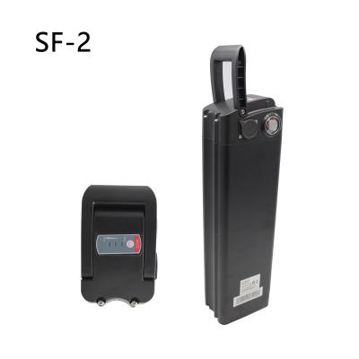 China Silver Fish Bike E-bike Battery Pack 18650 Li-ion Battery Pack 18650 Electric Bike E-bike Battery Case for sale