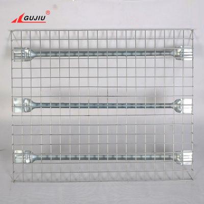 China Corrosion Protection Racking System Iron Pallet U Inverted Suppliers Metal Mesh Square Grid Promotion Wire Decking For Pallet Racks for sale