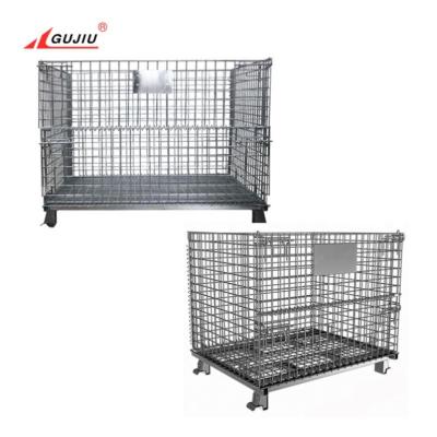 China Durable Rustic Stacking Stacking Wire Mesh Storage Basket in Iron Chrome Wrought Iron Stainless Steel Metal for sale