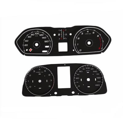 China Anti-scratch PET/ABS/PAAM Instrument Imd Panel Car LCD Dashboard East Custom Fire Alarm Panel for sale