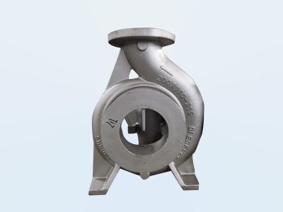 China Silver Color Industry Pump Castings , High Tech Heavy Steel Castings for sale