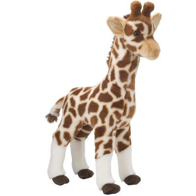 China Africa Plush Wild Giraffe Plush Stuffed Animal Toy Kids Gifts Cuddly Animal Toy for sale