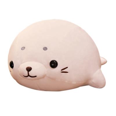 China 2021 New Arrival Cute Cute Stuffed Seal Toy For Girl Friend Fur Shorts for sale