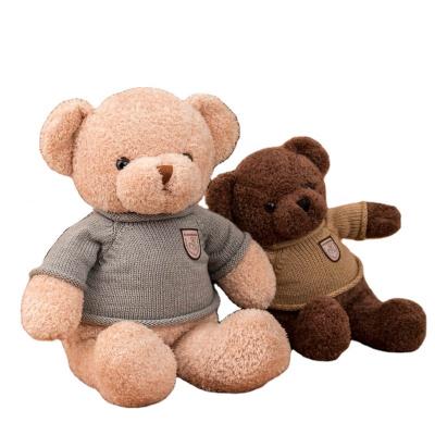 China Toy New Arrival Wedding Gift Stuffed Teddy Bear Plush Soft Chewable Toy for sale