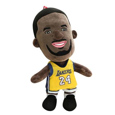 China Custom Soft Stuffed Doll Toy For Basketball Fans Gift Wholesale Plushie Basketball Player for sale