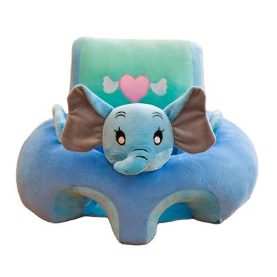 China Custom Plush CE Plush Toy Shape Dragon Elephant Cushion Sofa Toy For Baby Sitting Mat for sale