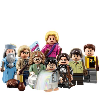 China The Movie Collection Toy WM6041 Flitwick Dumbledore Longbottom Luna Diggory Trelawney Harrys Novel Cartoon Building Block Toys For Children for sale