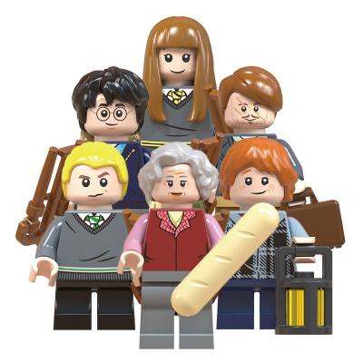 China Malfoy Witch Remus John Lupine Susan Mini Building Toy Harry Series Potters Moody Trolley Cartoon Blocks Kids Figure Toy WM6046 for sale