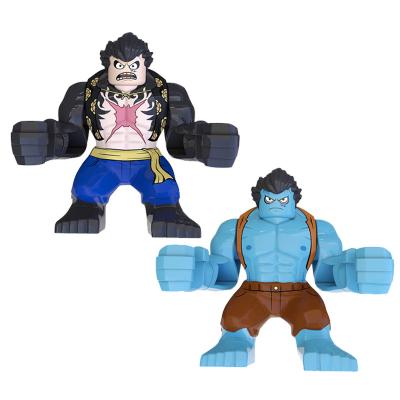 China Big Cartoon Toy XP235 Cartoon Newgate Monkey D Luffy One Piece Figure Building Block Kids Toys XP236 for sale