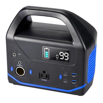 China Type C uninterruptible power supply (ups) 300w for Campingelectric scooters powerful adult in Lithium Backup Power Supply with 110V AC for sale