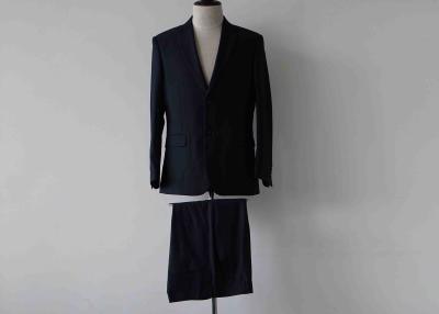 Chine Le blazer/pantalon de style de l'Italie des hommes de costume de 2 morceaux amincissent le tenue de soirée gris-foncé convenable à vendre