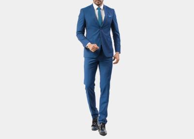 Chine Le costume de 2 morceaux des hommes de bleu marine, sentiment doux a annoncé la robe de 2 morceaux pour les hommes à vendre