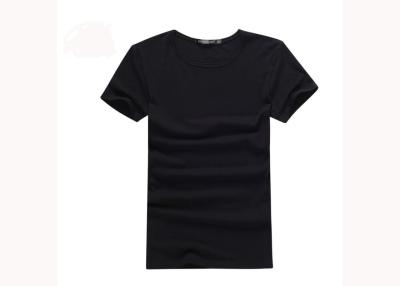 China Plain Soft Mens Cotton Tee Shirts Black White Gray Round Neck Tweed Short Sleeve for sale