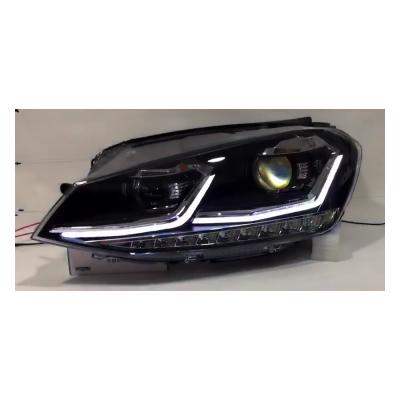 China LED Head Lamp For VW GOLF 7.5 Automotive Car Led Head Lamp For VW Led Headlights For Golf 7.5 Modify Type Auto Parts Accessories for sale