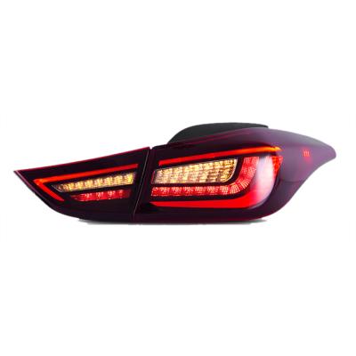 China Taillight NON Led For Hyundai Avante 2011 To Smoke Lamp 2015 Rear Red for sale