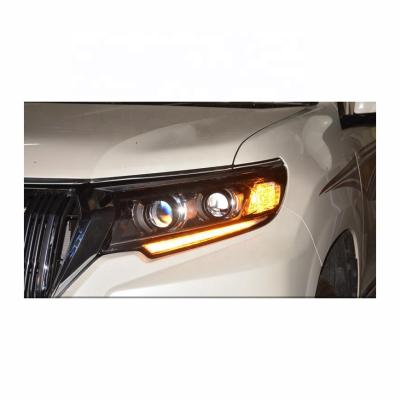 China 2018-2019 Modified Headlight Two Lens Xenon Moving Dynamic Turn Light For Toyota Prado APJ09614 for sale