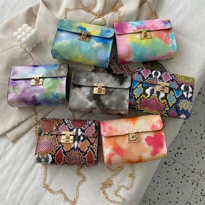 China PORTABLE Custom Logo Women PU Link Dye Printed Cloud Armpit Handbags Personalized Chain Shoulder Bags 2023 Handbags for sale