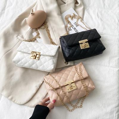 China PORTABLE square buckle embroidered Southeast Asian women's fashion shoulder bag wholesale foreign trade bagwomen bags2021Women's bags for sale