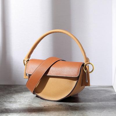 China Fashion 2023 Fashion For Designer Famous Brands Genuine Leather Private Label Luxury Ladies Fashion Handbags Y10666 for sale