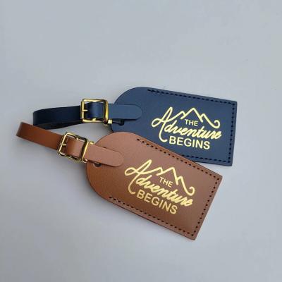 China Sports Bag Tag Bulk Customize Adventure Begins With Creative Mountains Sport Luggage Outdoor Rise Tag for sale