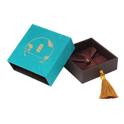 China Fashionable Custom Bracelet Jewelry Packaging Gift Paper Box Drawer Style Bracelet Necklace Boxes Paper for sale