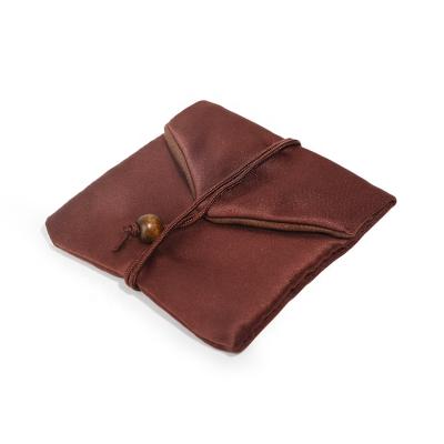 China Fashionable high grade jewelry pouch bag replace blessing cloth bag bracelet necklace satin box packaging for sale