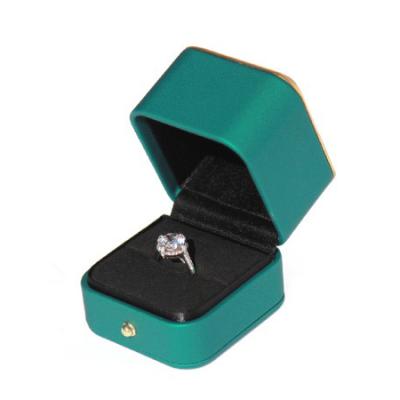 China Fashionable Making Luxury Small Square Ring Box Wedding Jewelry Ring Box For Jewelry for sale