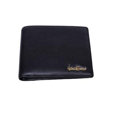 China High Quality Genuine Leather Anti Theft RFID Blocking Card Holder Wallet For Men for sale