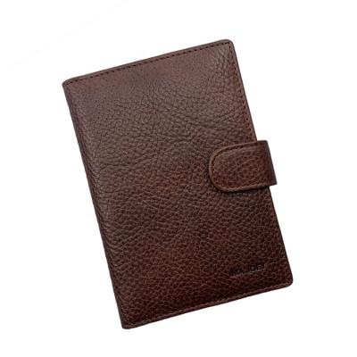 China Durable Waterproof Genuine Leather Custom Travel ID Card Holder Passport Holders for sale