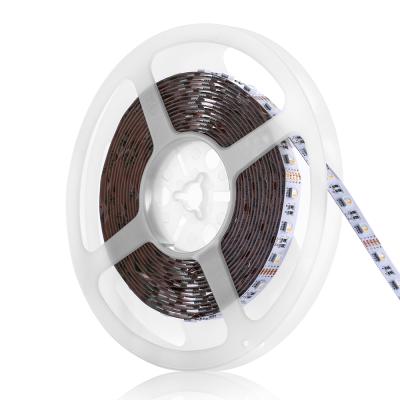 China Advertising and decoration DMX dreaml digital color RGBW 5050 led strip ws2811 with 3 years warranty for sale