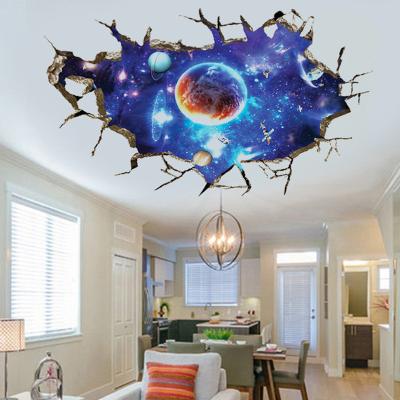 China Waterproof+Eco-friendly 3D PVC Floor Sticker Waterproof Wall Sticker for sale