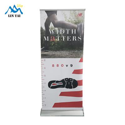 China Modern Custom Wide Digital Printing Aluminum Retractable Pull Up Display Advertising Roll Banner Stand for sale