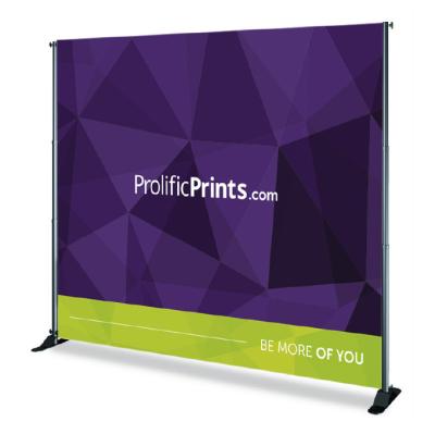 China Durable Portable Fabric Folding Backdrop Wall Pop Up Display Banner Stand for sale