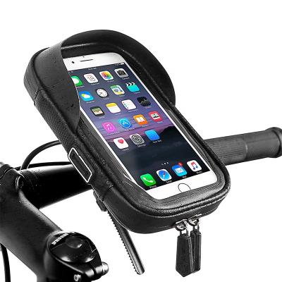 China Shock absprption/TPU touch screen WHEEL UP 6.5 Inch Rainproof Bicycle Mobile Phone Bag Bike Handle Bar Bag for sale