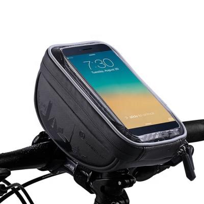 China High capacity/TPU Touch Screen WHEEL UP New Design Chinese Element Bicycle Handlebar Bag Phone Waterproof Cycling Phone Bag for sale